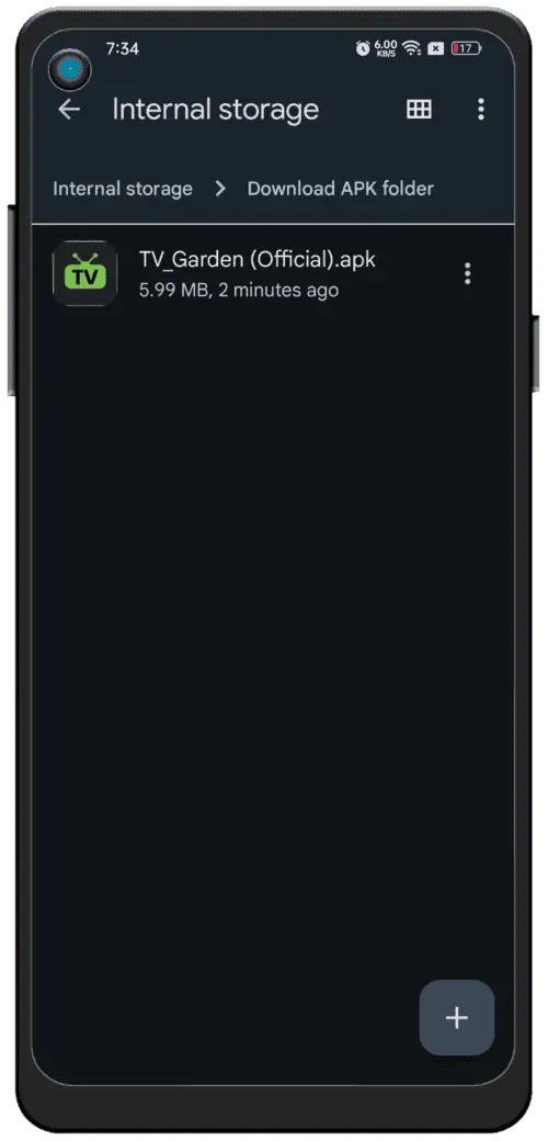 APK فائل تلاش کریں